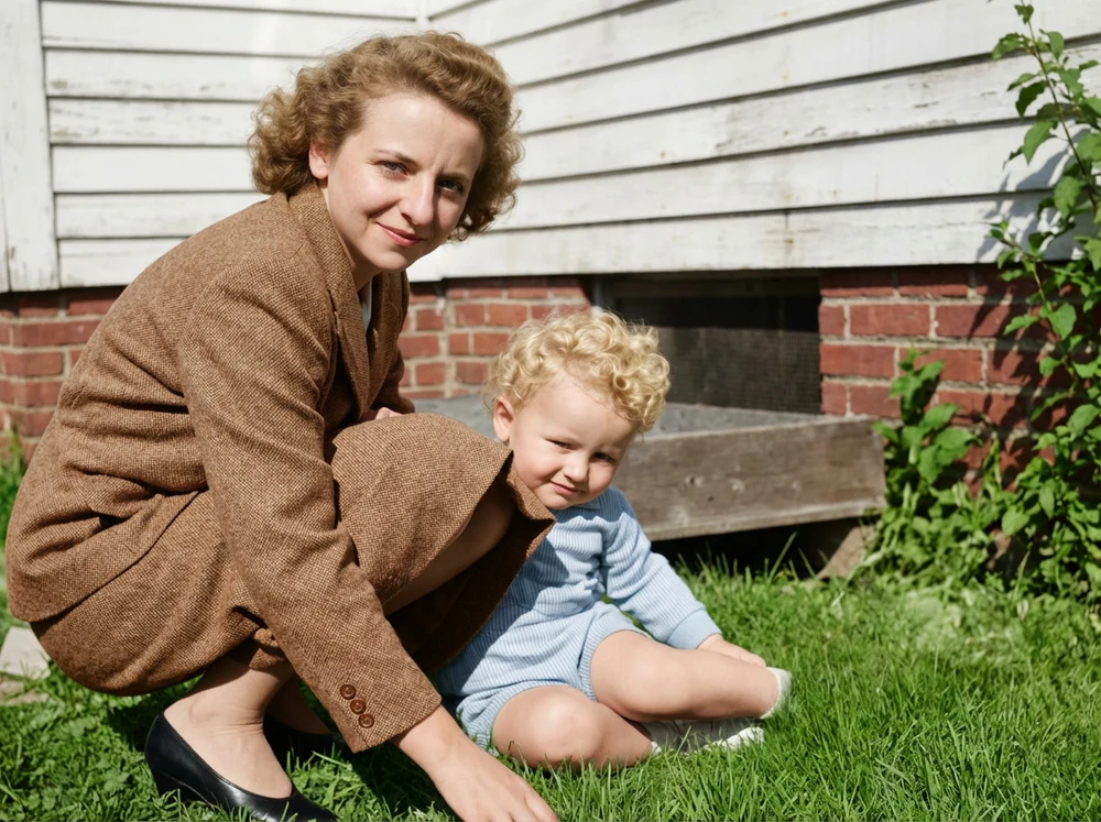 Colorized photo